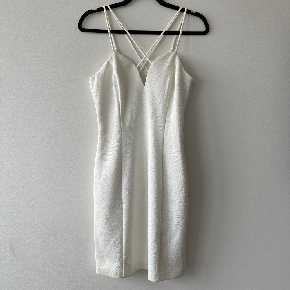 Guess White Bodycon Dress